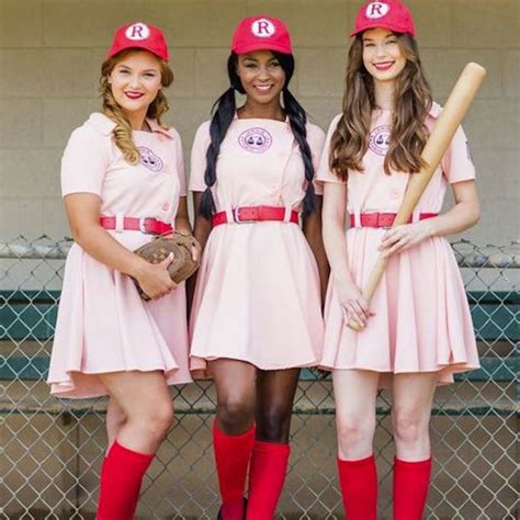 Rockford peaches baseball costume - The Rockford Peaches were a real team that won four championships throughout the league’s lifetime. It began largely to maintain baseball's presence in the country when male players were drafted for World War II. Players were scouted from softball games, so the league play began as a hybrid between baseball and softball. 